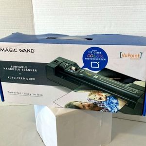 Vupoint Solutions Magic Wand Portable Scanner with Color LCD Display